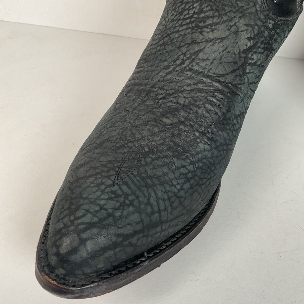 Vintage Dan Post Sueded Shoulder Cowboy Boots | USA Made | Men’s 8 D - Picture 12 of 16
